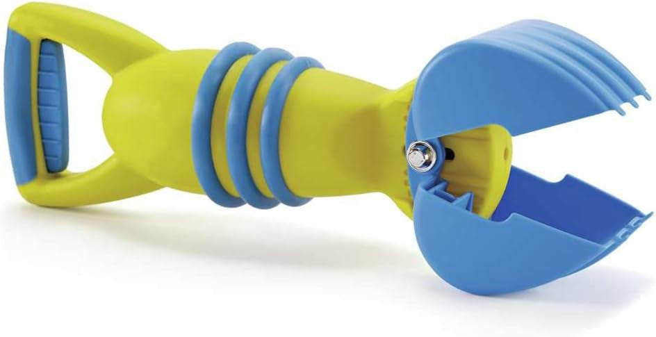 Excavadora de arena Hape con brazo de agarre para motricidad fina y juego de construcción - Educar Jugando - Hape E4007