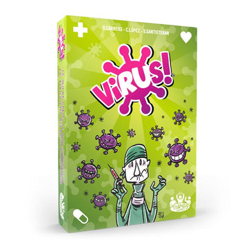 Virus! juego de cartas Tranjis Games – caja del juego de estrategia para 2-6 jugadores