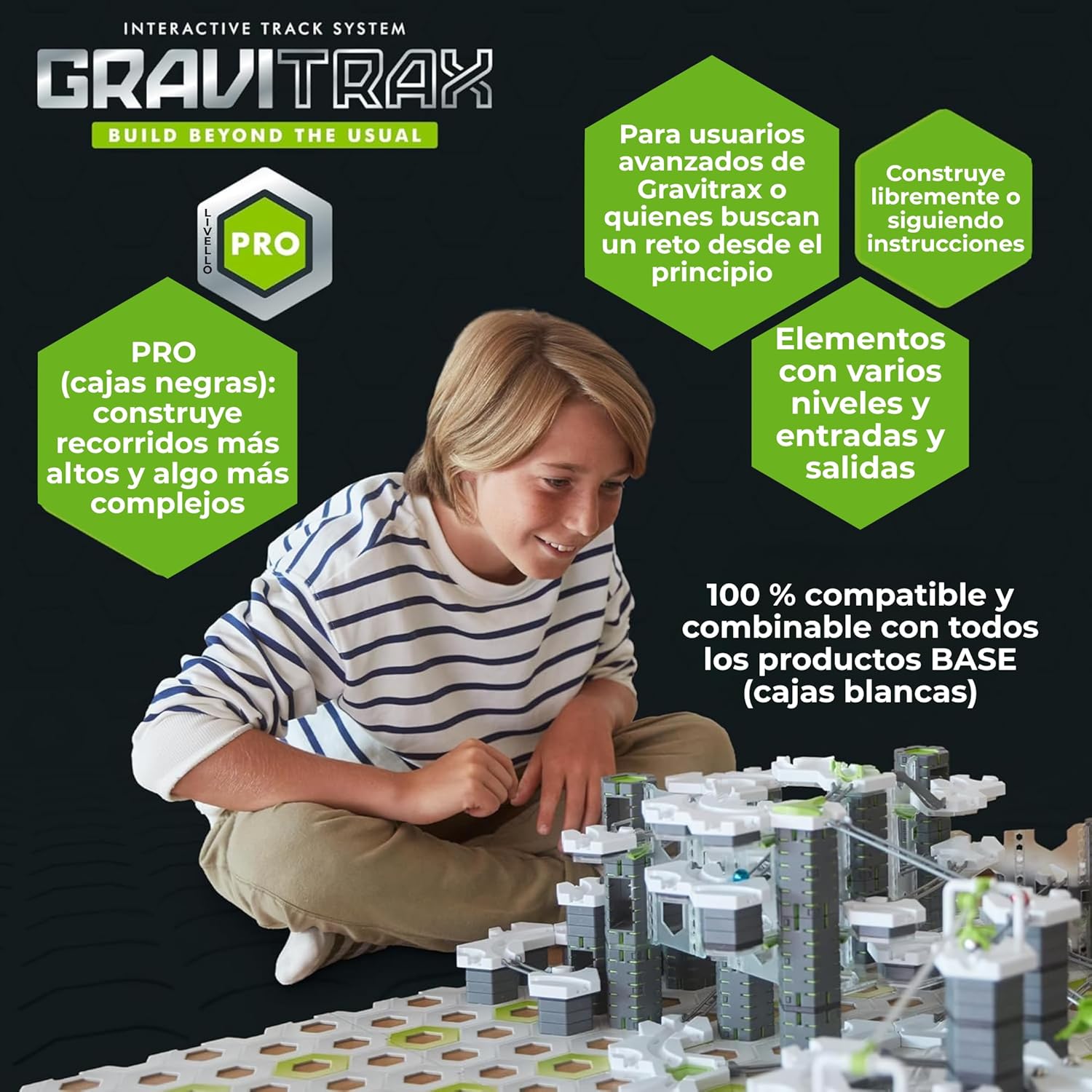 GraviTrax PRO Vertical circuito 3D completo montado Ravensburger"