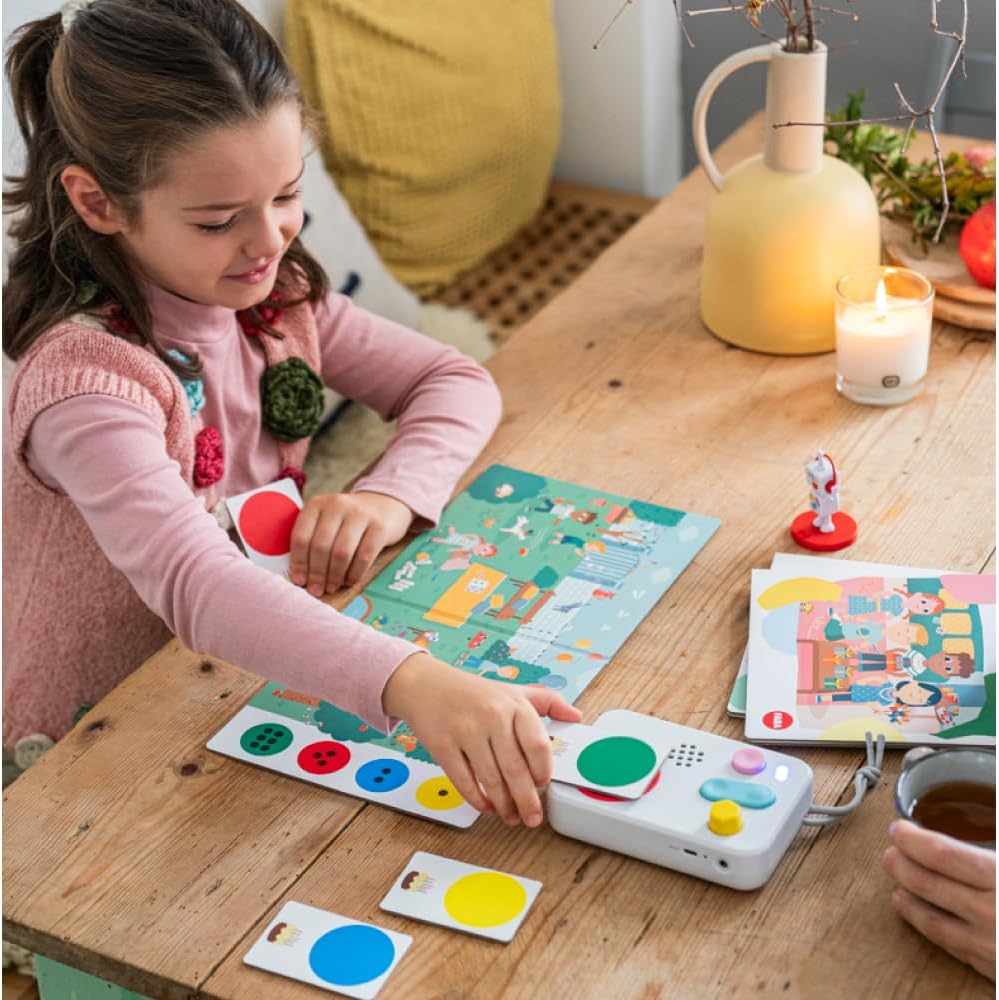 Caja del juego interactivo FABA La Fiesta de Cumpleaños de Lucas para aprender matemáticas.