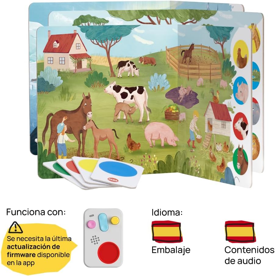 Juego educativo de animales para niños de 4 a 6 años compatible con FABA