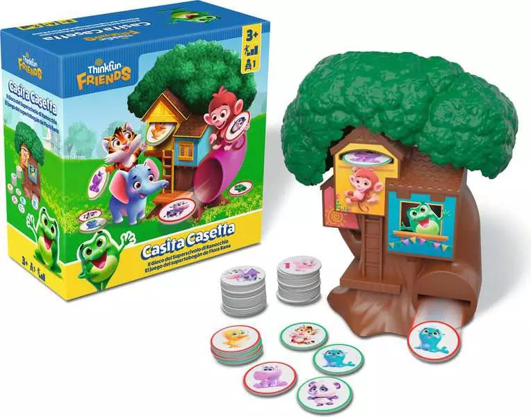"Fichas de personajes Amigos ThinkFun Puzzleville detalle del juego"