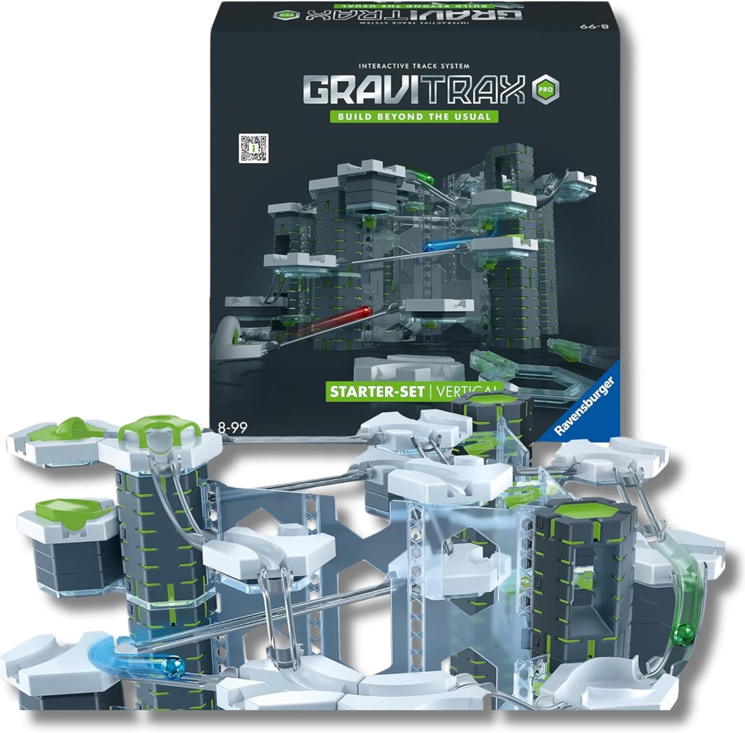 "GraviTrax PRO Starter Set Vertical caja completa Ravensburger"