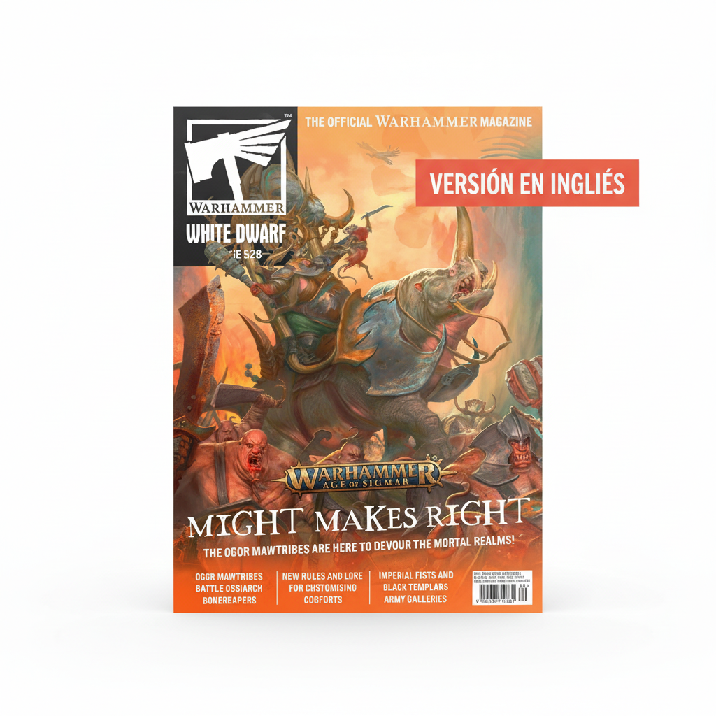 White Dwarf 528 Warhammer en inglés, revista oficial con portada de Warhammer Age of Sigmar