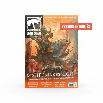 White Dwarf 528 Warhammer en inglés, revista oficial con portada de Warhammer Age of Sigmar