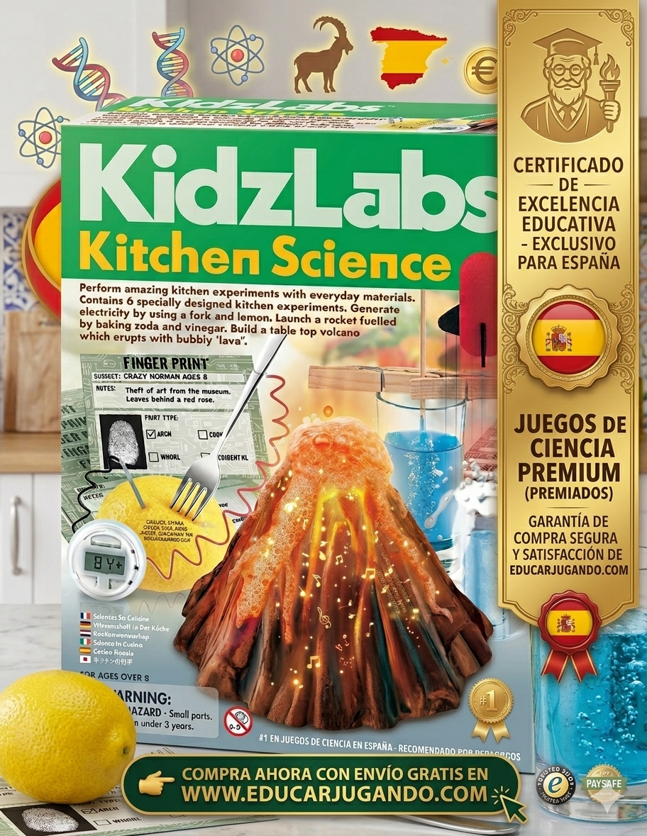Kit Laboratorio de Ciencias para Niños - Experimentos Reales en Casa | 4M 00-03296