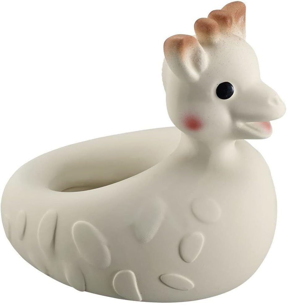 Juguete de baño Sophie la girafe de caucho natural para estimulación sensorial y baño seguro - Educar Jugando-Girafe 053360