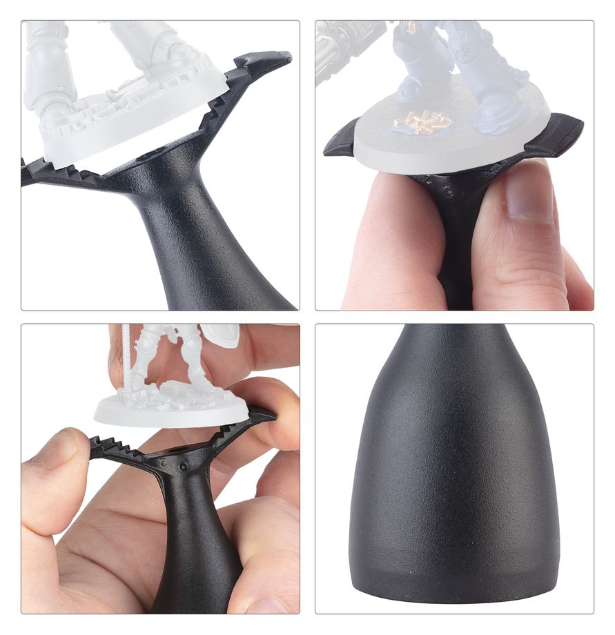 Mango de Pintura Warhammer Colour - Vista general del accesorio ergonómico para miniaturas