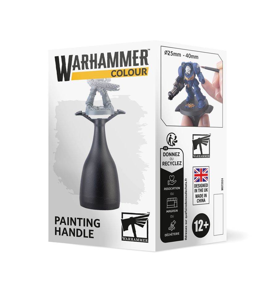 Mango de Pintura Warhammer Colour - Uso con miniatura Citadel para pintar con precisión