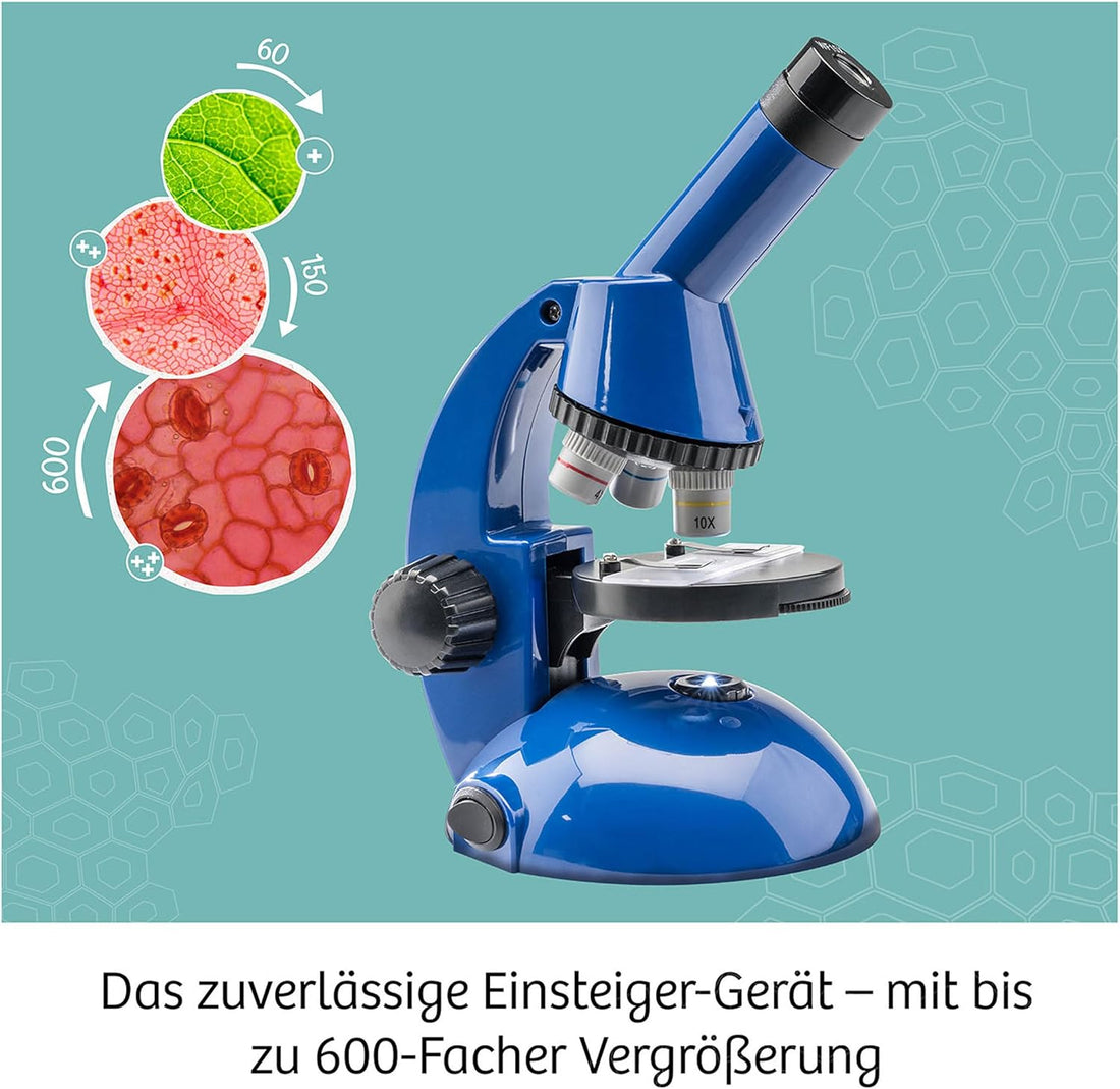 Microscopio My Discovery Kosmos 616984 - caja del set completo para niños a partir de 8 años