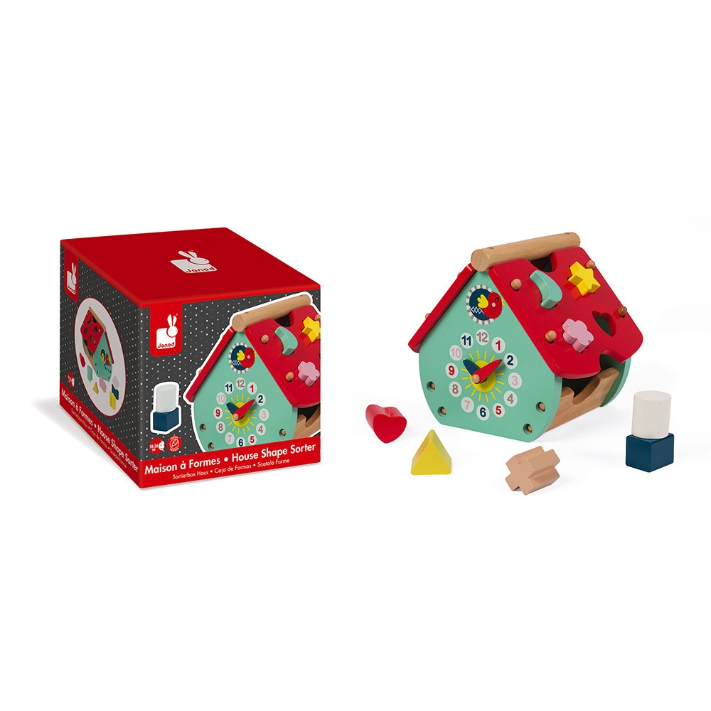 CASA DE FORMAS BABY FOREST EN MADERA - Janod