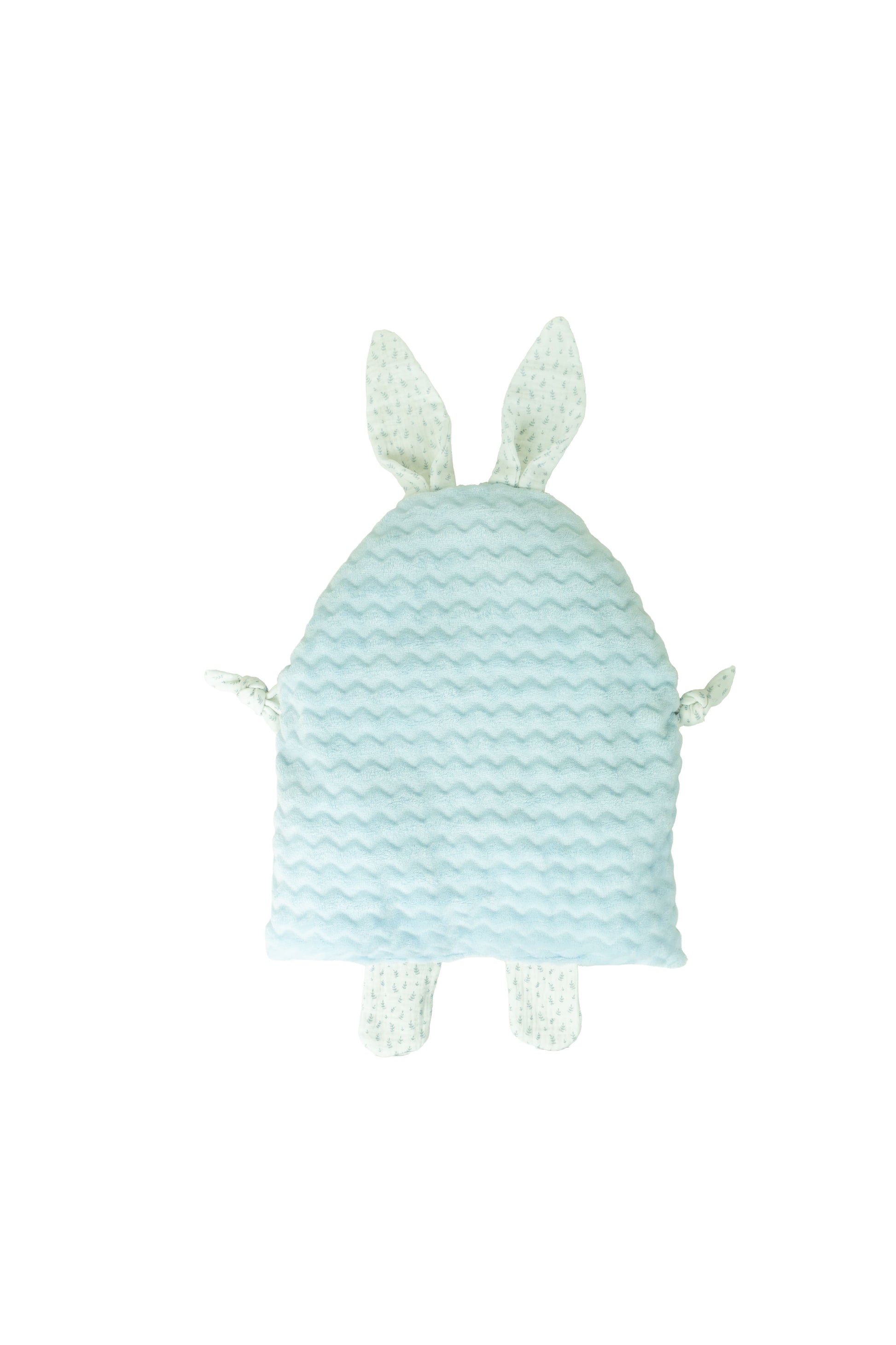 Cojín de orejitas azul incluido con la muñeca Andie Elegance Muñecas Arias, accesorio de tela suave con forma de conejito