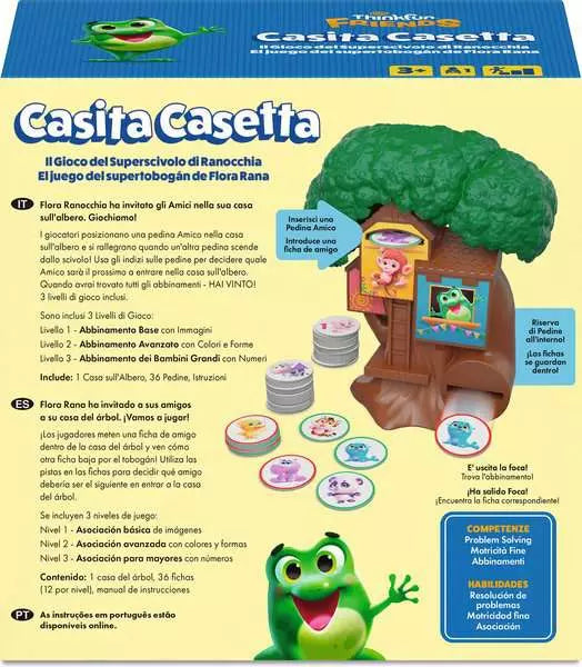 Caja ThinkFun Friends Casita Casetta juego de lógica para niños 3 años Ravensburger"