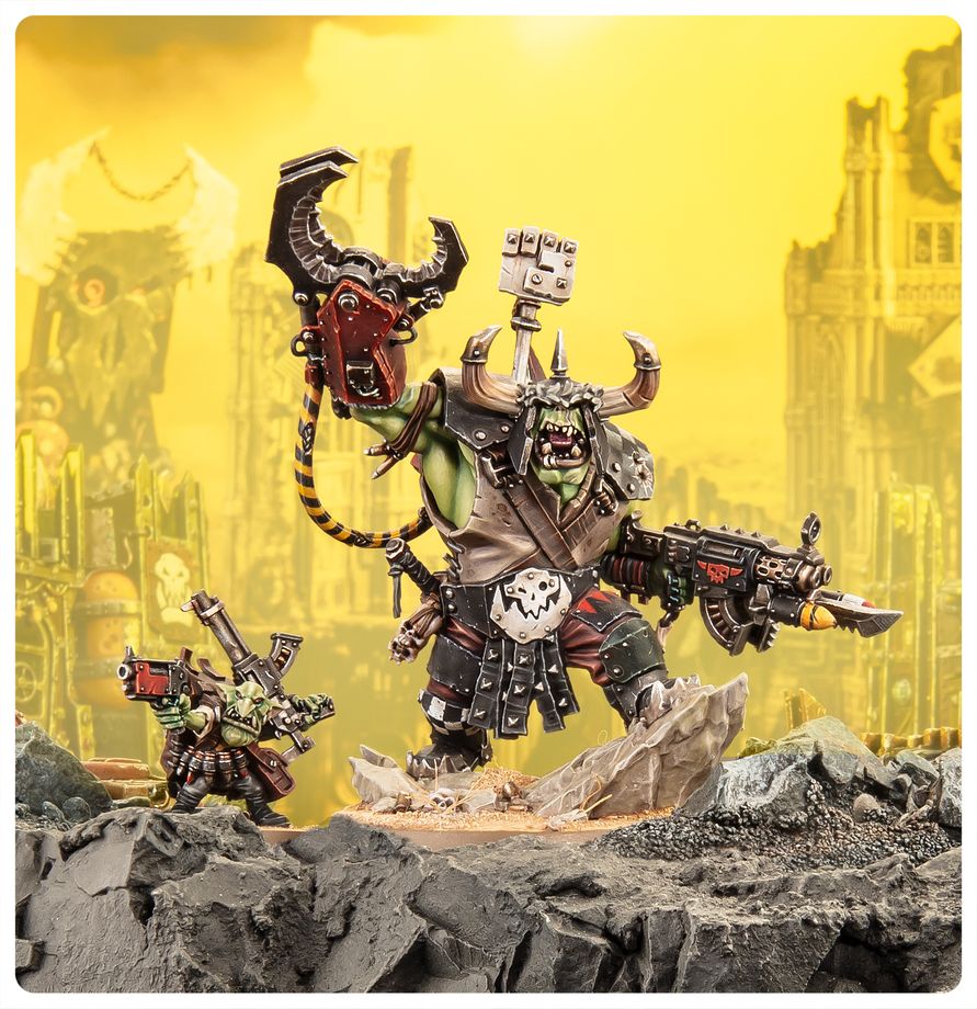 Caja Kaudillo Ork Warhammer 40K kit multicomponente 35 piezas plastico Games Workshop novedad 2026