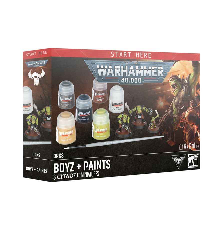 Warhammer 40,000: Orkos - Chikoz y pinturas