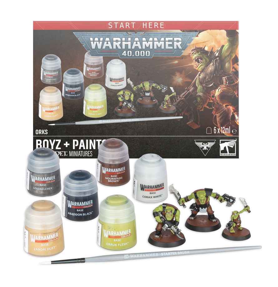 Warhammer 40,000: Orkos - Chikoz y pinturas
