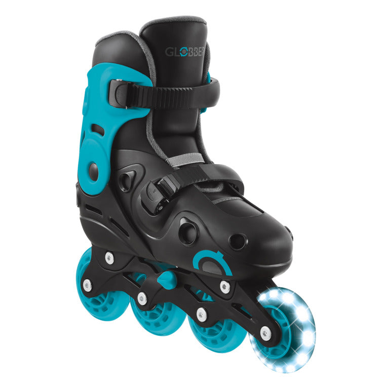 Patines en línea Globber GO SKATES LIGHTS talla 34-37 con ruedas LED luminosas