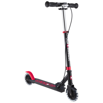 Globber Flow Element Junior Luces Rojo – Patinete 2 Ruedas +3 Años con Luces