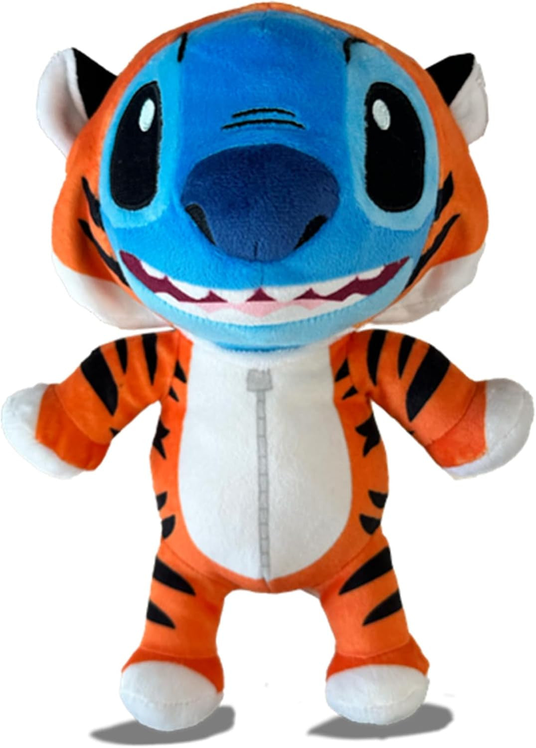 Peluche de Stitch de 25 cm disfrazado del tigre Rajah de Aladdin - Licencia Oficial Disney - Educar Jugando