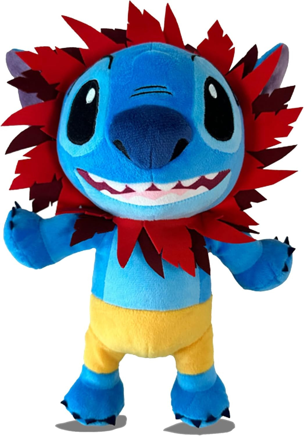 Peluche de Stitch de 25 cm con disfraz de Simba del Rey León - Licencia Oficial Disney - Educar Jugando