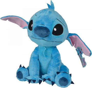 Peluche Stitch Disney de 50 cm original de Simba Toys para compañía y descanso infantil - Educar Jugando
