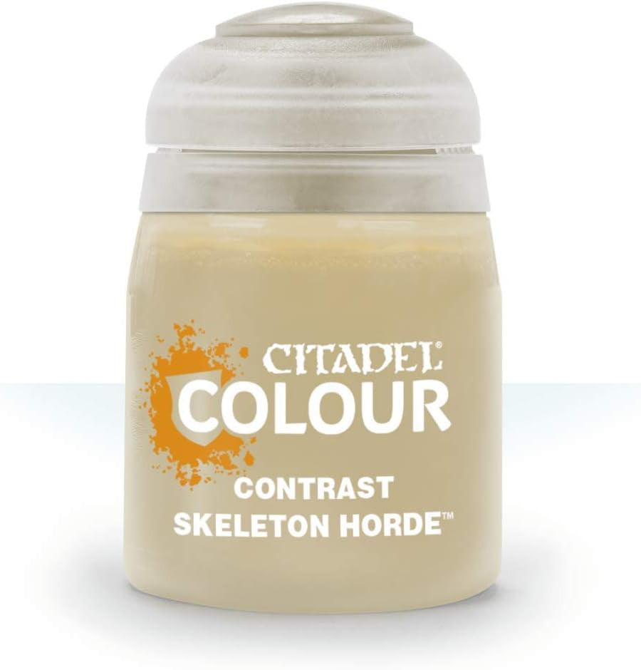 Pintura Citadel Contrast Skeleton Horde de 18 ml para efecto hueso y sombreado automático en miniaturas - Educar Jugando - Warhammer 29-26