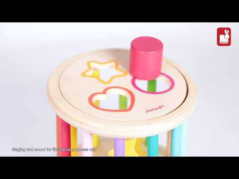 CAJA FORMAS DE MADERA ENCAJABLES - Janod