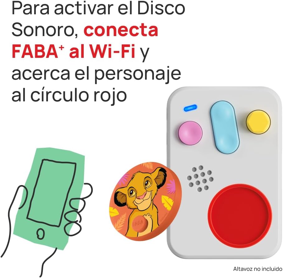 Cuento El Rey León - Disco Sonoro FABA