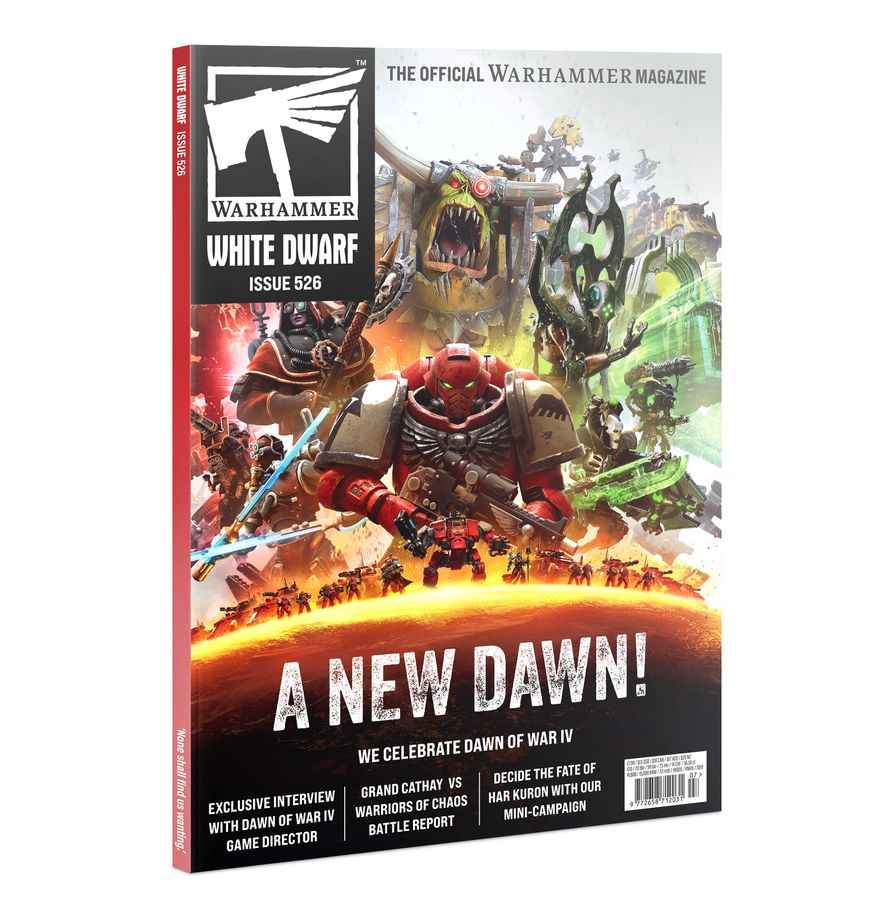 White Dwarf 526 – Revista Oficial Warhammer Julio 2025 en inglés – A New Dawn