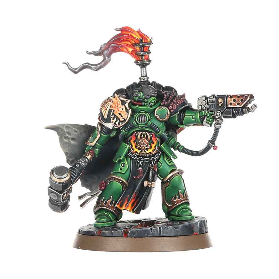 Adrax Agatone – Capitán Salamanders Warhammer 40.000 | Miniatura para Pintar