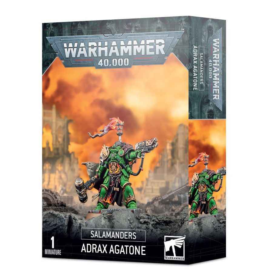 Adrax Agatone – Capitán Salamanders Warhammer 40.000 | Miniatura para Pintar