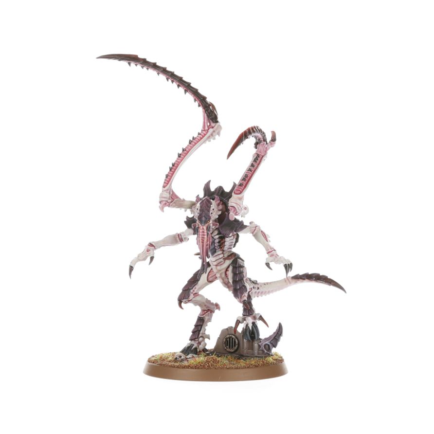 Caja Tyranids Lictor de Warhammer 40.000, con el Líctor Tiránido pintado y ambientación de combate en la portada.