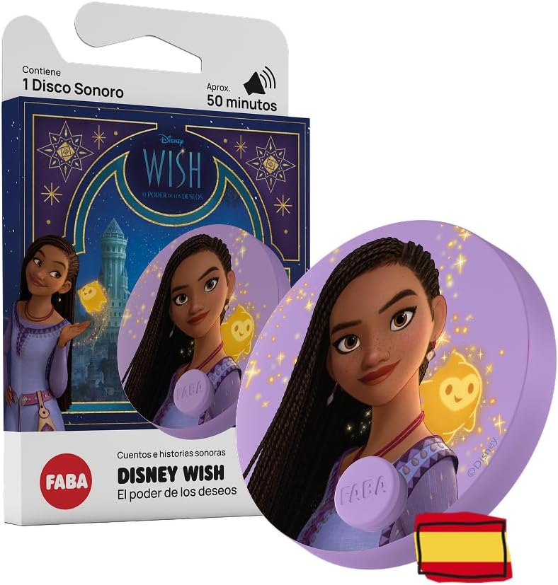 Cuentacuentos Wish Disney - Disco Sonoro Wish El poder de los Deseos - Faba