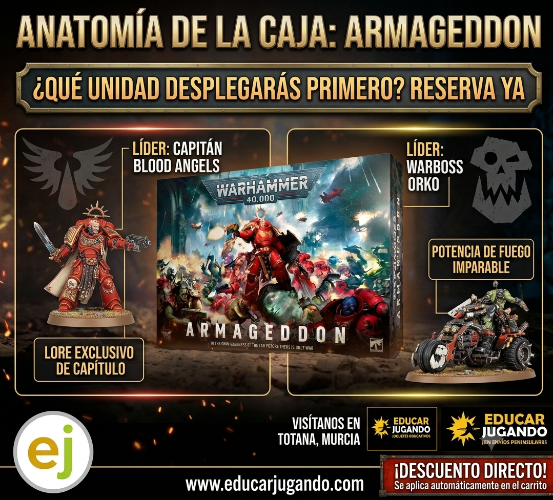 comprar warhammer descuentos educar jugando