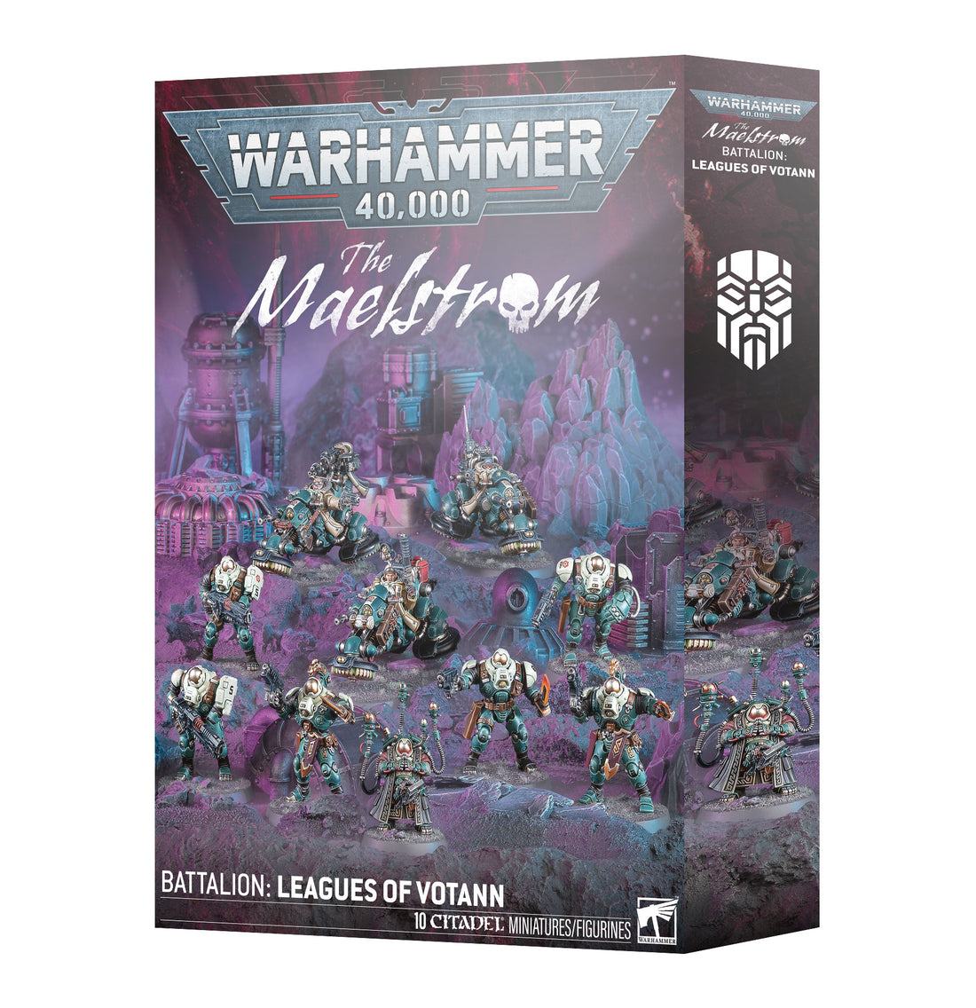 Caja Leagues of Votann Maelstrom Battalion 69-26 - Ironkin Steeljacks"