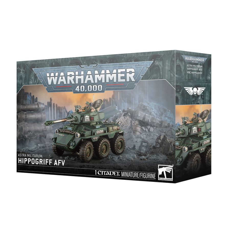 Caja oficial Warhammer 40,000 Astra Militarum Hippogriff AFV VBC Hippogriff 1 miniatura Citadel Games Workshop