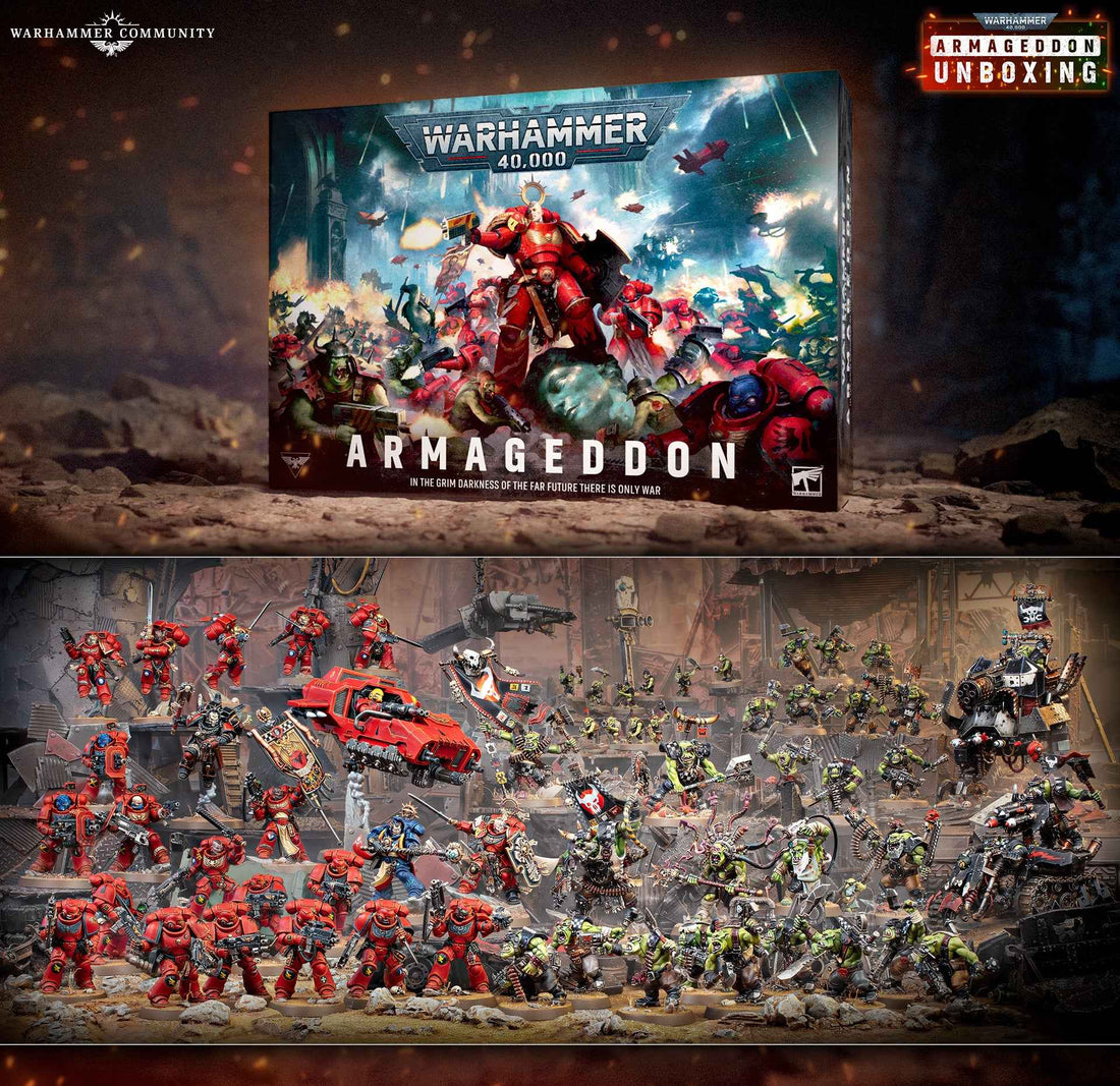 Warhammer 40000: Armageddon – Caja de Inicio Nueva Edición -Preventa-Educar Jugando- Reserva