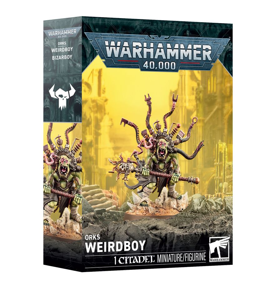 Caja oficial Eztrambótiko Ork Games Workshop - Kit encaje a presión Warhammer 40,000
