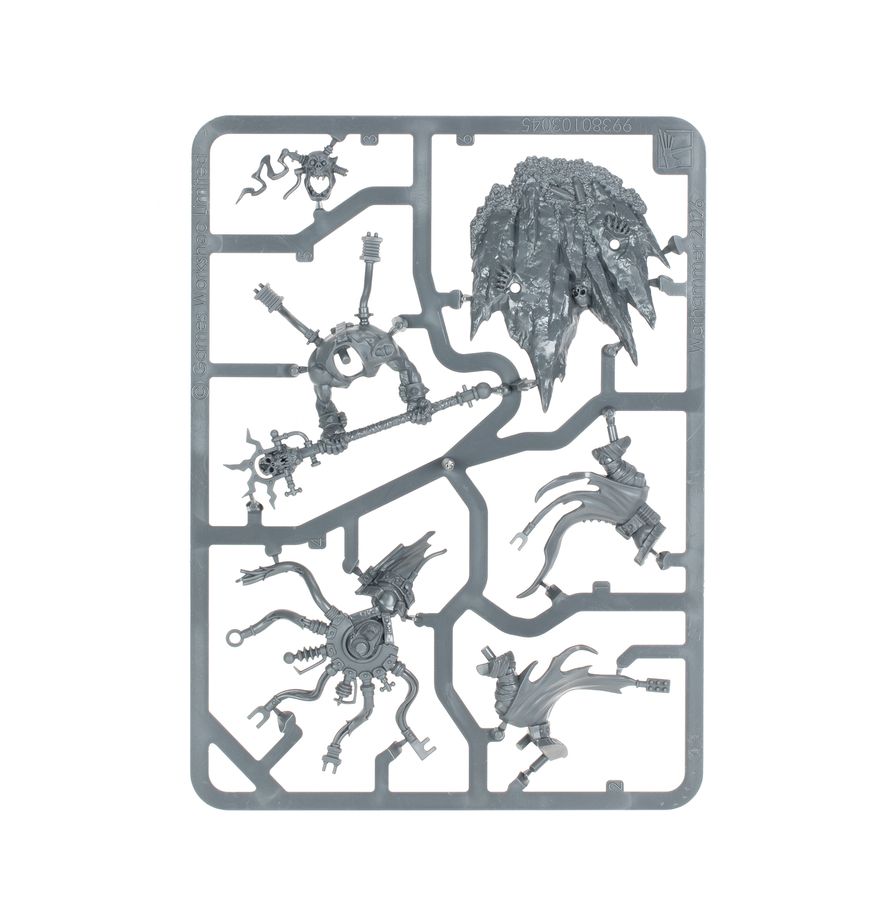Eztrambótiko Ork sin pintar Warhammer 40K - Miniatura de encaje a presión lista para pintar
