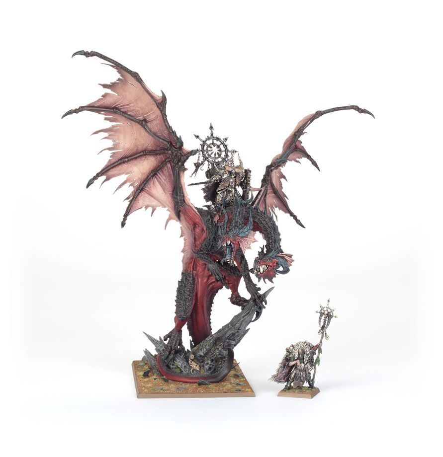 The Old World - Warriors of Chaos: Lord on Chaos Dragon